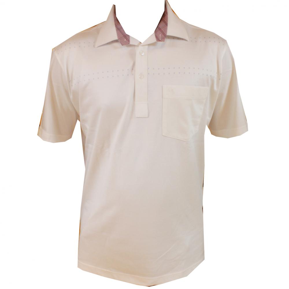 WHITE POLO T-SHIRT
