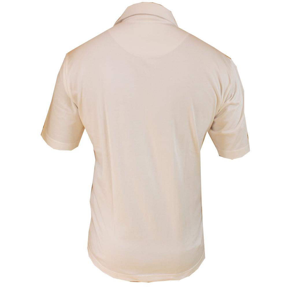 WHITE POLO T-SHIRT