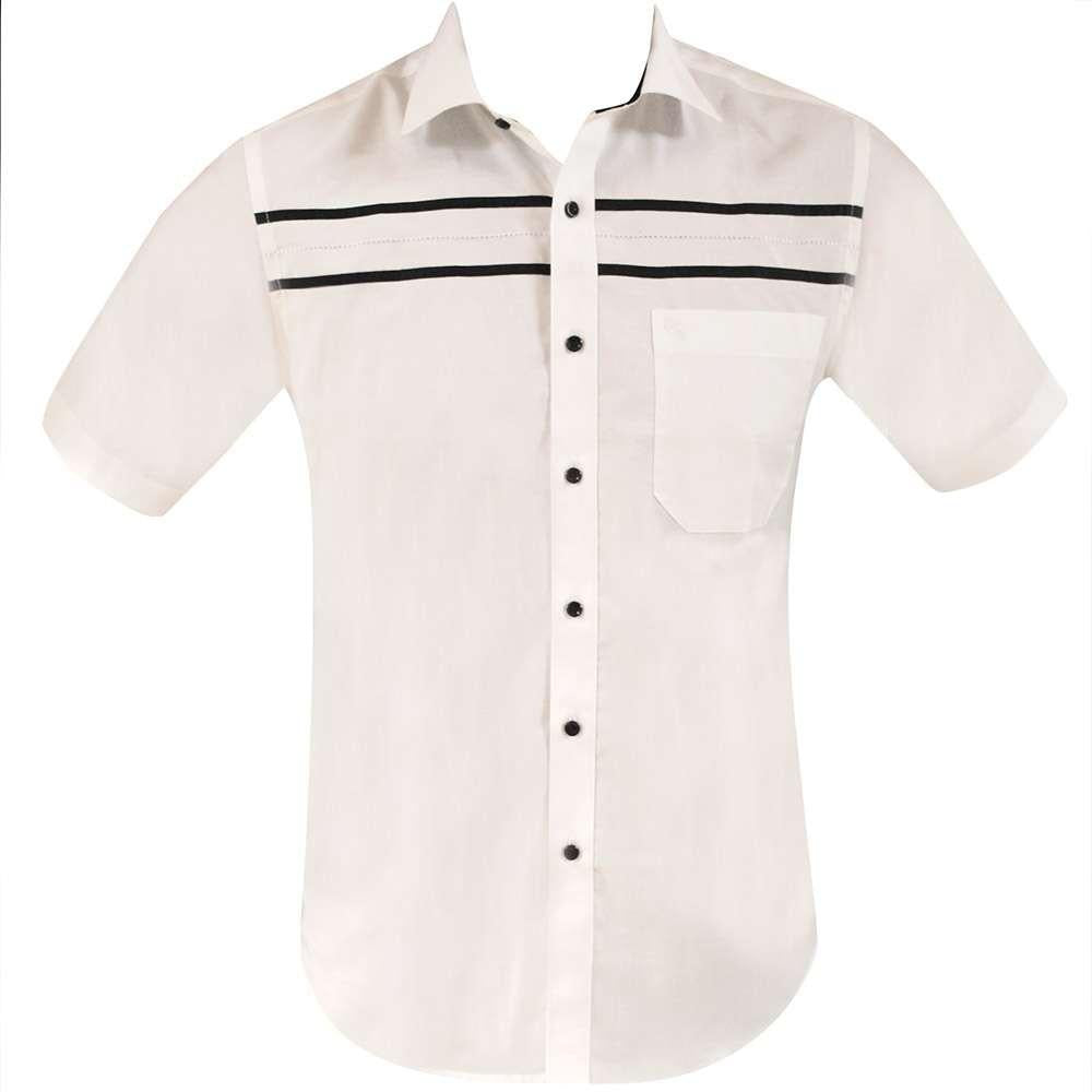 WHITE SLIM SHIRT