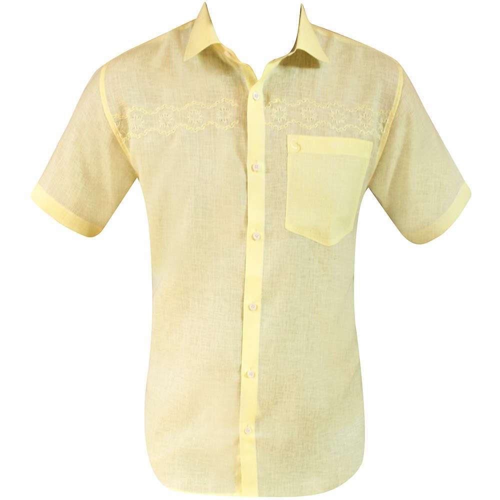 YELLOW SLIM SHIRT