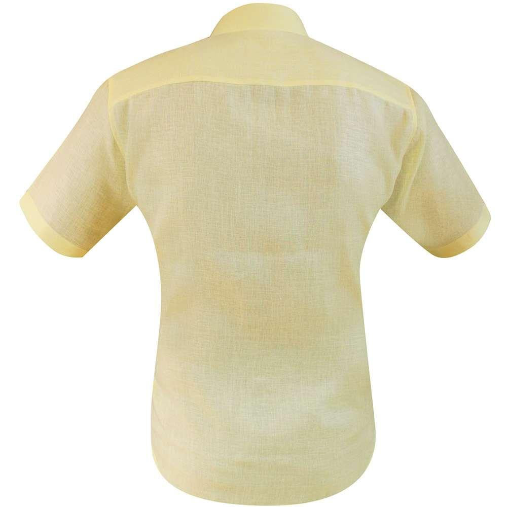 YELLOW SLIM SHIRT