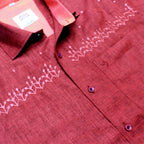 MAUVE SLIM SHIRT