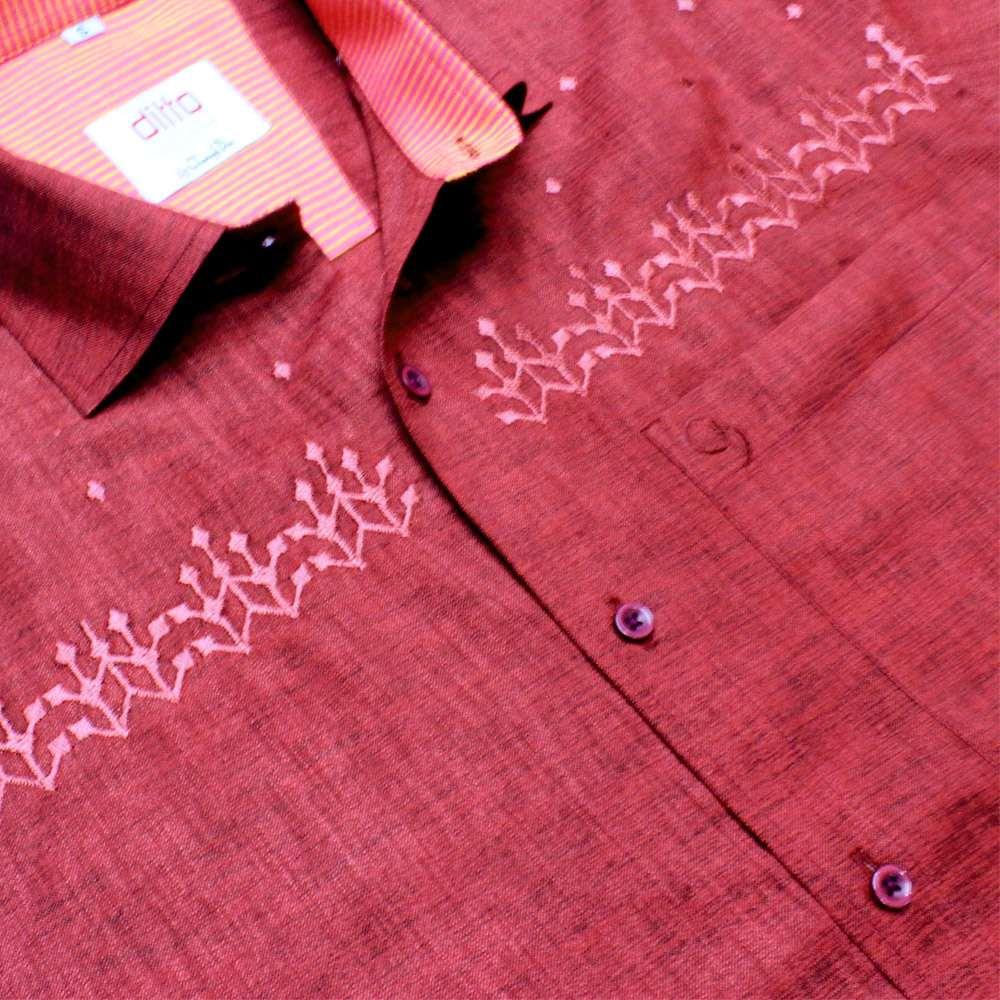 MAUVE SLIM SHIRT
